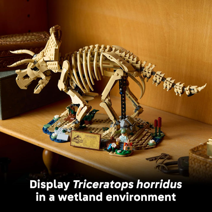 LEGO Jurassic World Fósiles de dinosaurios: Triceratops 77985 | Jue...