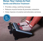 BodyMed Masajeador de pies | Terapia de masaje con vibración de tejido profundo | Masajeador en casa con control remoto | Alivio rápido de la neuropatía, fascitis plantar, mejora la circulación