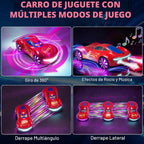 Coche de acrobacias RC con detección de gestos, 2.4GHz 4WD coche de control
