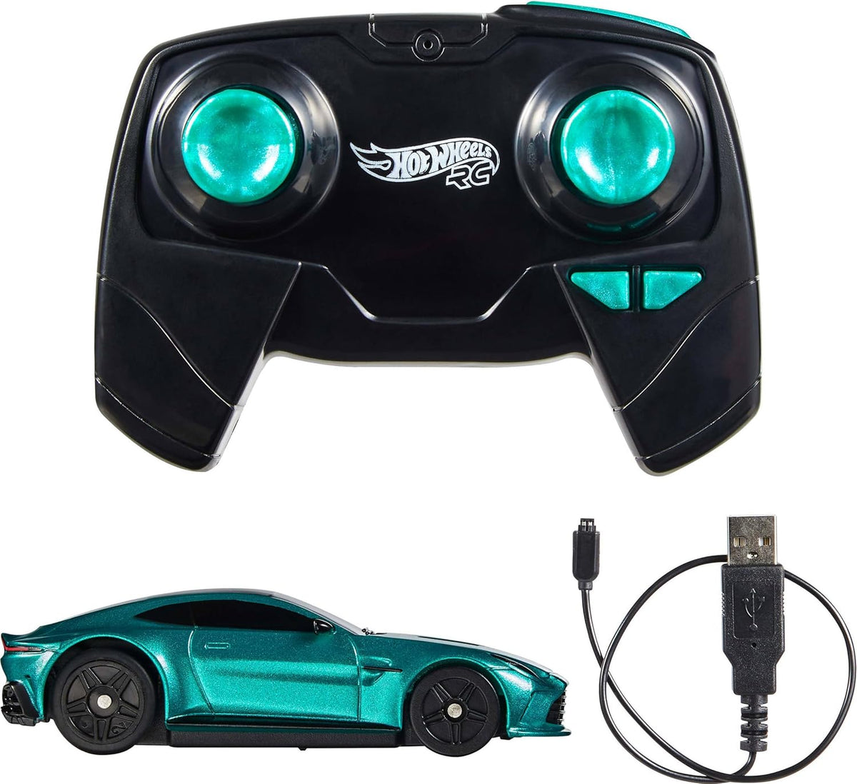 Hot Wheels Vehículo RC 164 Escala Aston Martin Vantage