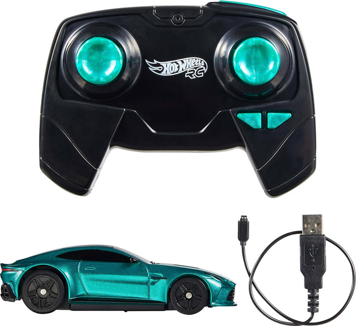 Hot Wheels Vehículo RC 164 Escala Aston Martin Vantage