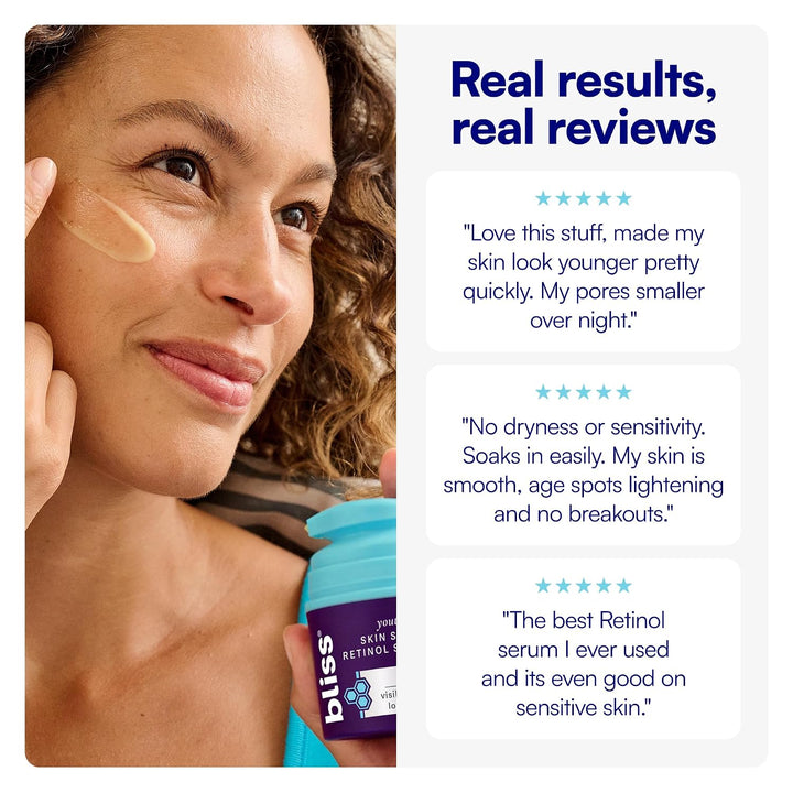 Bliss Youth Got This Serum con retinol, antienvejecimiento, reduce...
