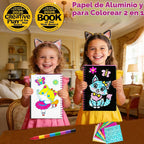 FUNNYB&G Kit de manualidades de aluminio para niños, juguete de regalo de