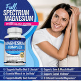 Complejo de magnesio Suplemento 8 Elemental 1000mg - Glicinato de m...