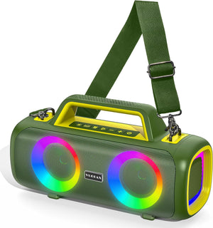 Altavoz Bluetooth portátil inalámbrico, sonido fuerte de 140 W (máx...