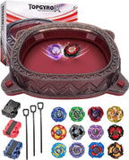 X Stadium Starter Kit - con 12 X Tops, 3 Lanzadores y 1 Arena Roja