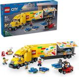 LEGO Camión de reparto amarillo de la ciudad viene con un