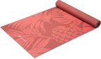 Gaiam - Tapete de yoga con estampado, antideslizante para ejercicio y fitness para todo tipo de yoga, pilates y ejercicios en el suelo