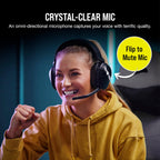 Corsair Auriculares inalámbricos para juegos ligeros multiplataforma HS55