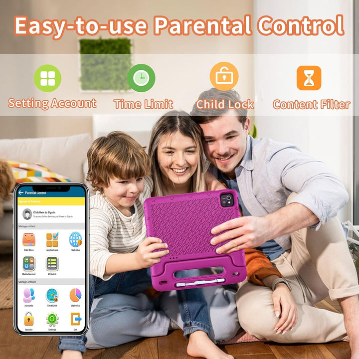 EDDBNi Tableta para Niños Android 14 Tableta de 10 Pulgadas Tableta...