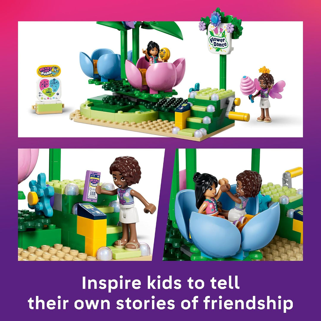LEGO Friends Paseo en taza de té de hadas y flores giratorias 42702...