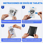 VIKA Kit de envío de tarjetas coleccionables - Suministros completos de