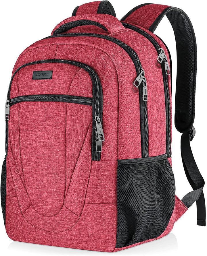 Mochila para portátil unisex BIKROD en color rosa, adecuada para es...