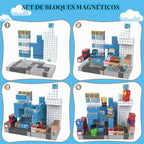 Growsland Magnetic Blocks - 200PCS Magnets Cubes