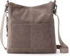 The Sak Lucia - Bolso bandolera de piel convertible con correa ajustable