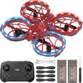 Drone para niños con luz LED RC Quadcopter Full Propeller Guards Spider