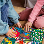 QUOKKA Rompecabezas para niños de 4 a 6 años – Juego de rompecabezas de 4 x 60 para niños pequeños de 3 a 5 años – Polar, pájaros, animales juguetes para niños de 6 a 8 años – Juego educativo de