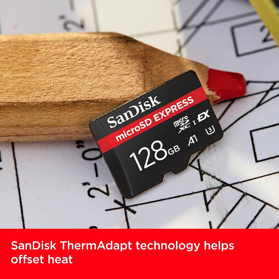 SanDisk Tarjeta microSD Express de 128 GB - Funciona con Nintendo S...