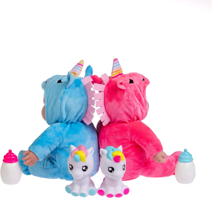 JC Toys Lots to Cuddle Babies - Muñecas gemelas pequeñas y suaves d...