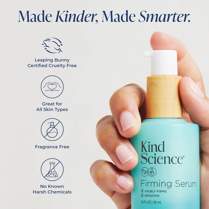 Kind Science Suero reafirmante, tratamiento facial antienvejecimien...