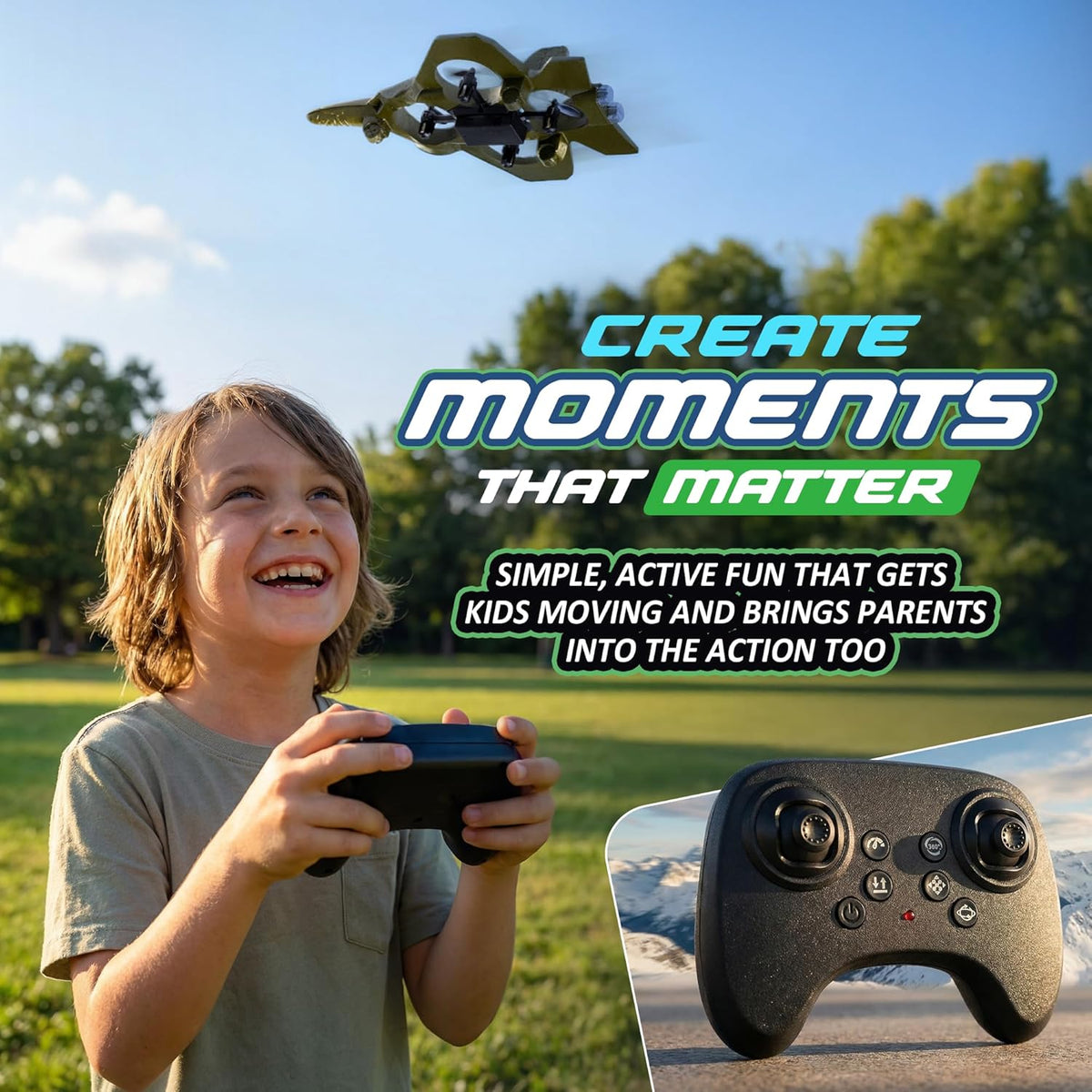 Avión de acrobacias RC Nutty Toys para niños y adultos - Vida de ba...
