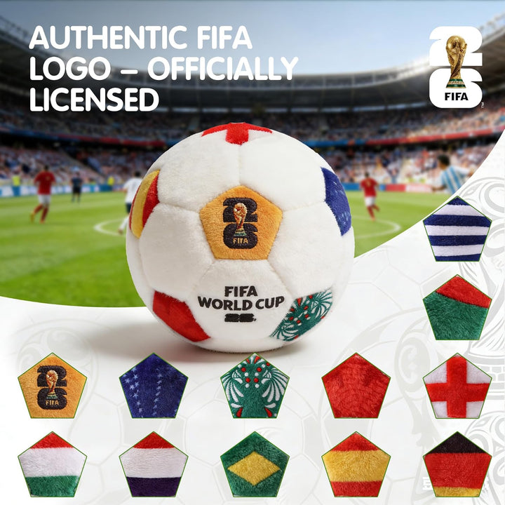 MESUCA FIFA World Cup 2026 - Pelota de fútbol de felpa para niños,...