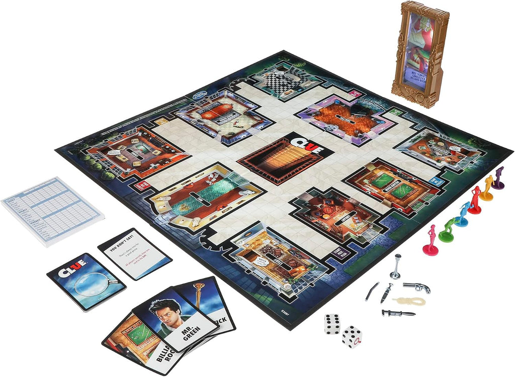 Hasbro Gaming Juego Clue, Juego de Mesa de Misterio, 2-6 Jugadores, 8+ Años (Exclusivo de Amazon)
