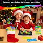 ZMLM Paquete de 24 cuadernos con diseño de arco iris para niños, recuerdos