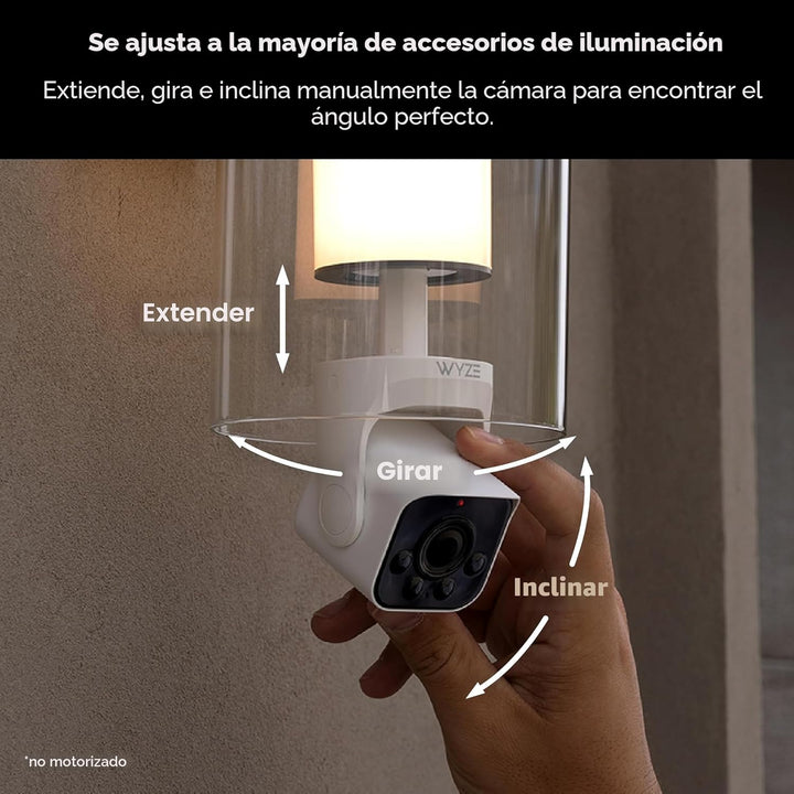 WYZE Cámara de Seguridad Bulb Cam, Cámara de Bombilla para Exterior...