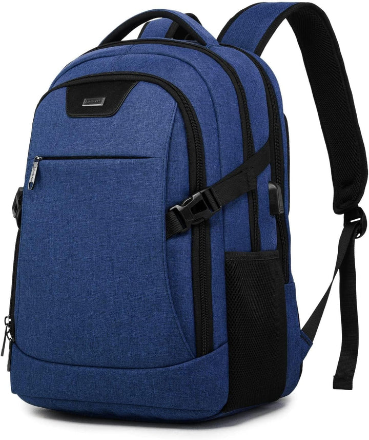DUALSNG - Mochila de viaje para laptop de trabajo con puerto de car...