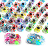 Juego de 50 mini automóviles de tracción hacia atrás