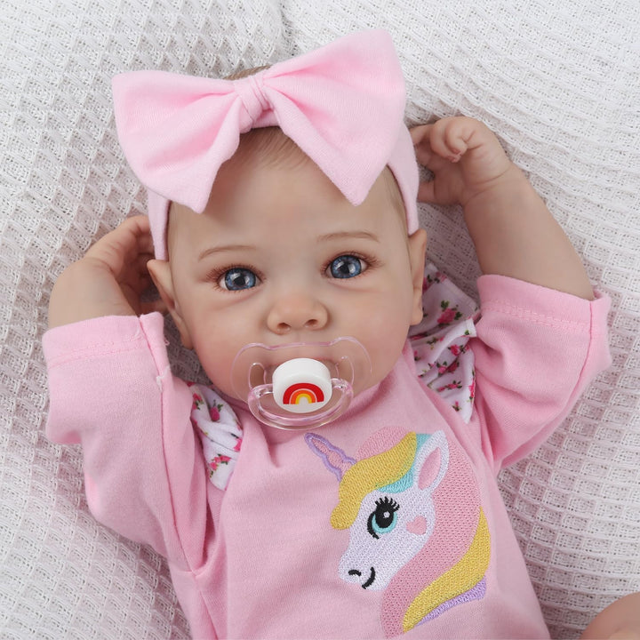 KSBD Reborn Baby Dolls - Muñeca realista de 20 pulgadas, muñeca de...