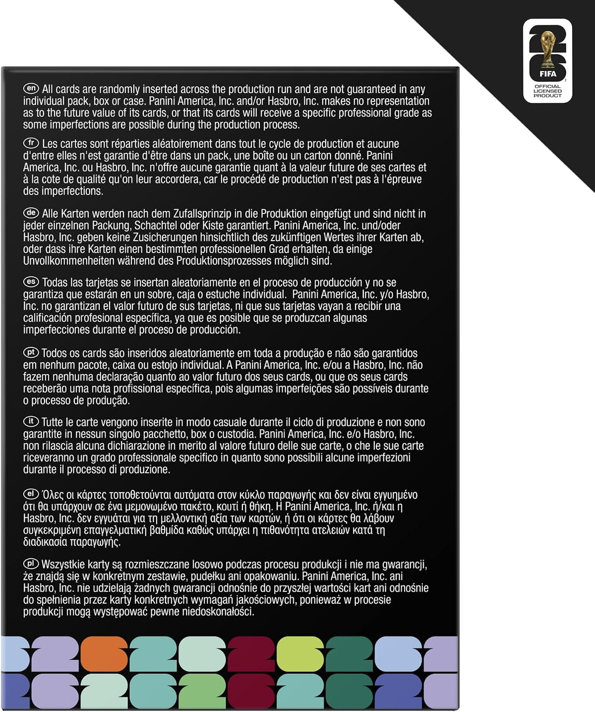 Monopoly Panini Prizm: Caja de cartas coleccionables de la Copa Mundial de la FIFA | Estrellas y leyendas actuales | Más de 2 jugadores, a partir de 8 años | Regalos para fanáticos del fútbol