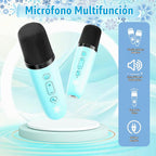 Juguetes de Frozen para niñas, mini máquina de karaoke para niños, juguetes de princesa, 3, 4, 5, 6, 7, 8, 9, 10 años, regalos de cumpleaños, juguetes para niños, micrófonos inalámbricos