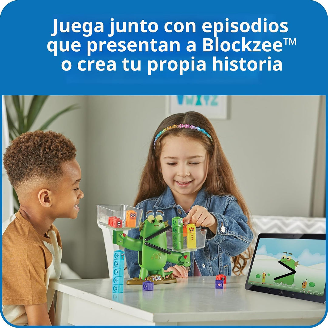 hand2mind Numberblocks Blockzee Conjunto de Actividades, 61 Cubos M...