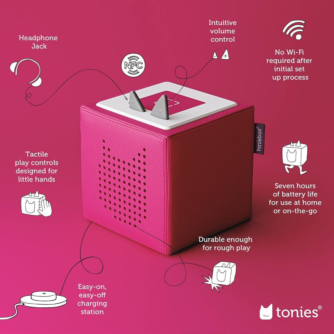 Toniebox 1 - Set de inicio del reproductor de audio con Playtime Pu...