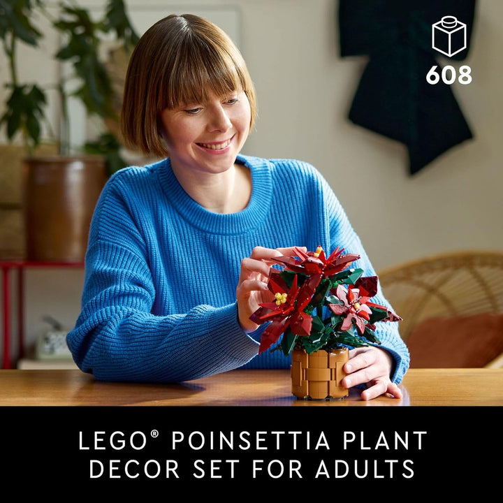 LEGO Botanicals - Juego de construcción de flor de pascua
