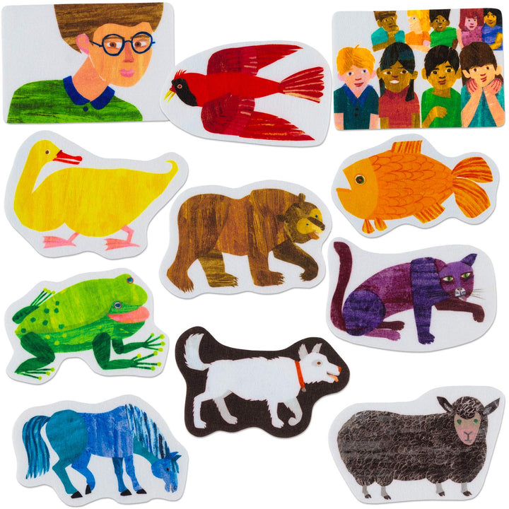 Little Folk Visuals Oso pardo, oso pardo, ¿qué ves? Piezas de fielt...