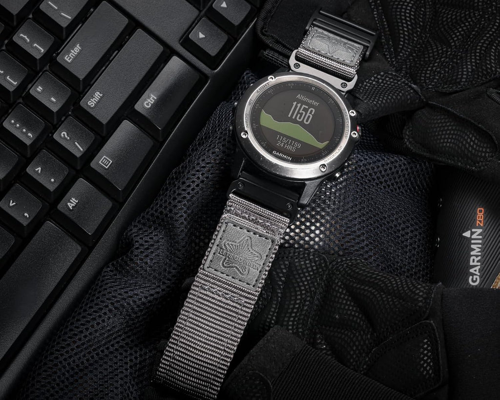 Correa de reloj QuickFit de nailon para Garmin Fenix, Epix, Instinct