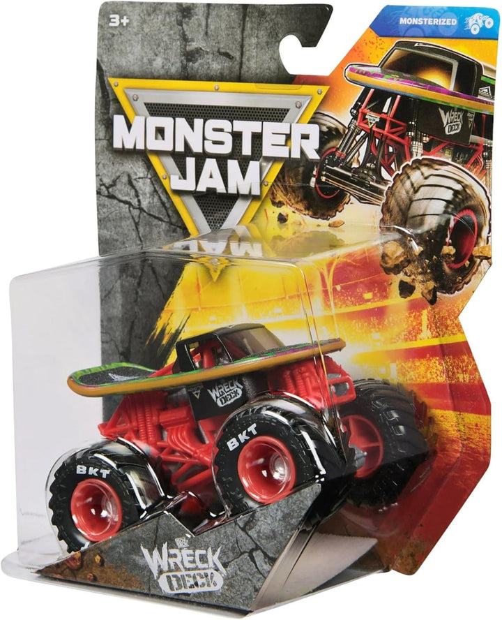 Monster Jam 2026 - Cubierta de naufragio monstruosa oficial 1:64 Se...