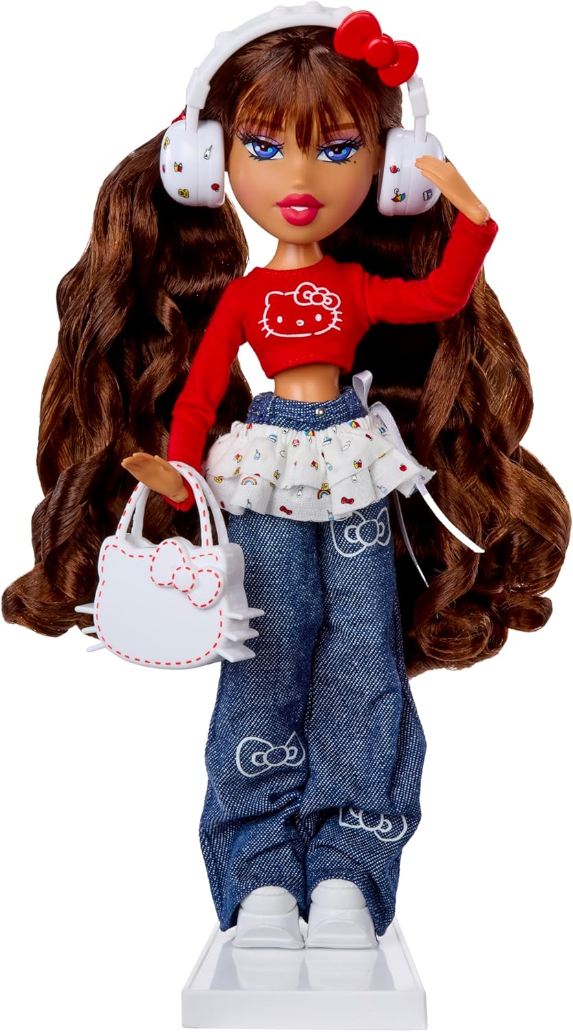 Bratz x Hello Kitty Yasmin Sanrio - Muñeca de moda con accesorios