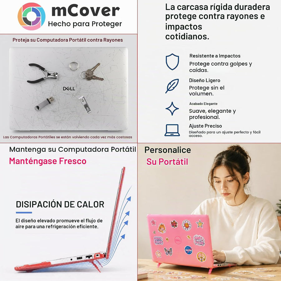 mCover Funda solo compatible con PC Dell Pro 16 PC16250 \/ PC16255...