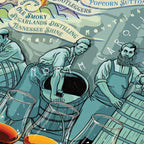 Rompecabezas de Whiskey de Kentucky y Tennessee - Rompecabezas de 1000 Piezas para Adultos - Único y Dibujado a Mano