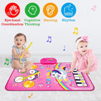 Juguetes para niñas de 1 año: 3 en 1 Esterilla musical para bebés Juguete
