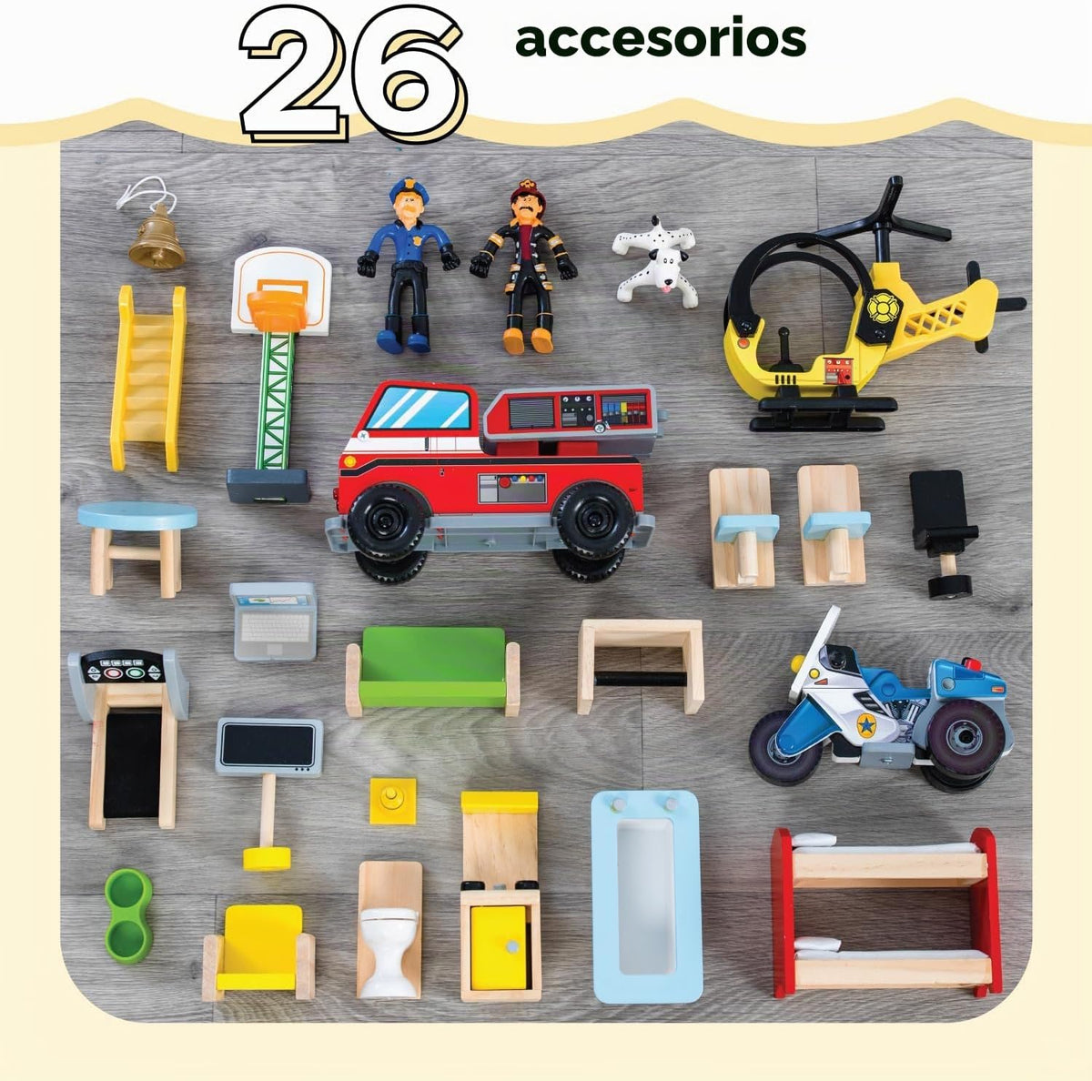 Set de juego con héroes de todos los días KidKraft