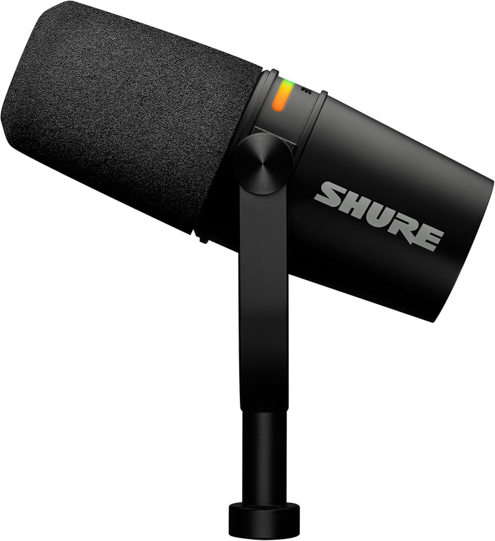 Shure MV7+ - Micrófono dinámico para podcasts, certificado OBS, aud...
