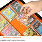 Carpeta para tarjetas, 9 bolsillos, 360 tarjetas intercambiables