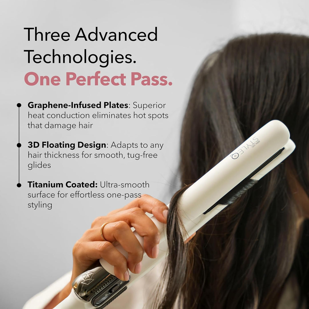 SRILabs StyleQ Plancha plana alisadora de cabello Styler - Tecnolog...