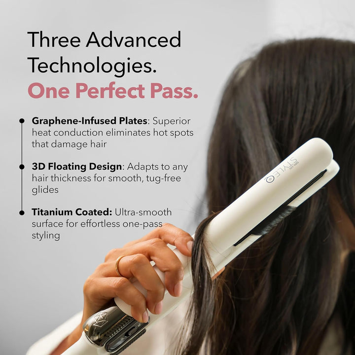 SRILabs StyleQ Plancha plana alisadora de cabello Styler - Tecnolog...
