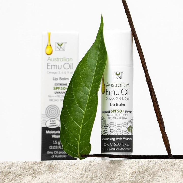 YNN Emu Oil - Bálsamo labial hidratante con protección solar extrem...